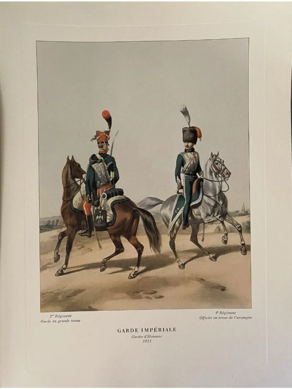 COMPLETE 1968 Ariel Press Military Uniforms I Napoleon Imperial Guard 16 Plates
